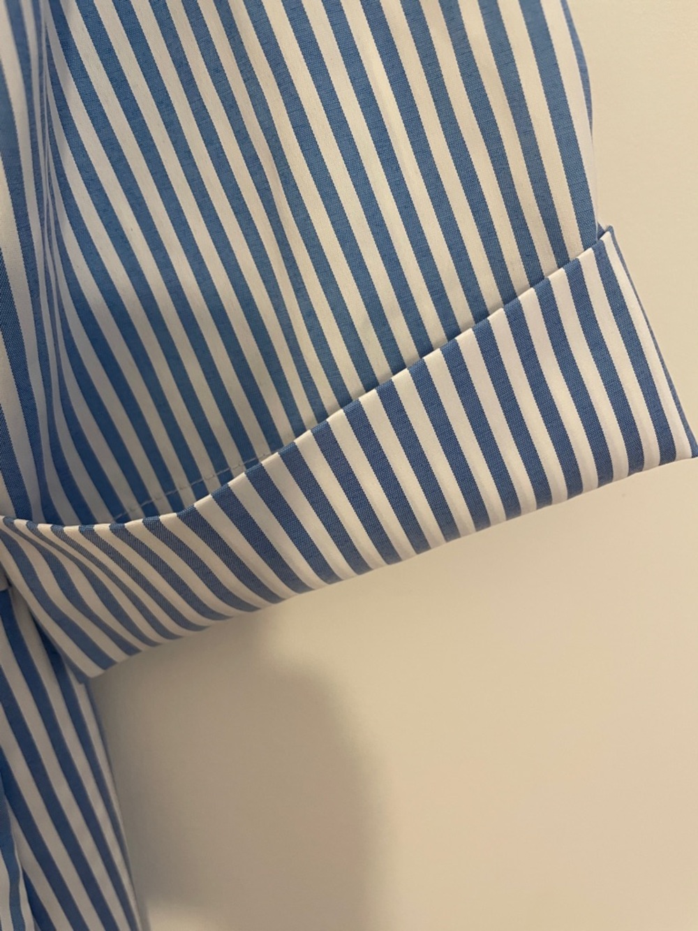 Tuckernuck Royal Shirtdress striped M EUC - Picture 6 of 9